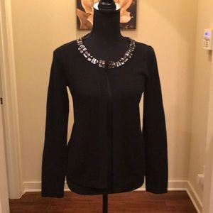 Banana Republic Black Jewel Sweater